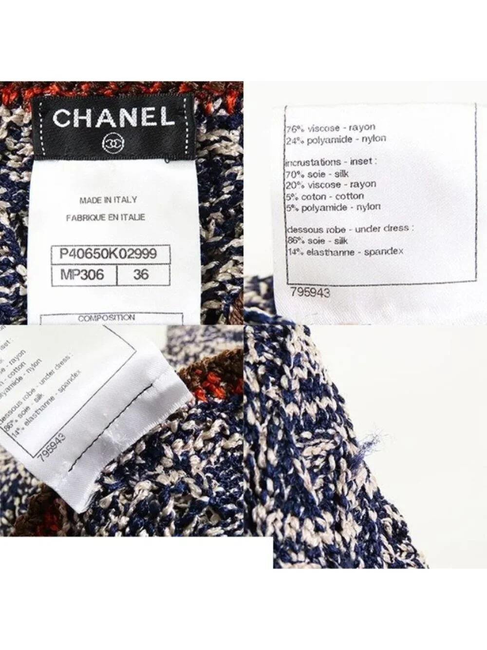 Chanel brand knit